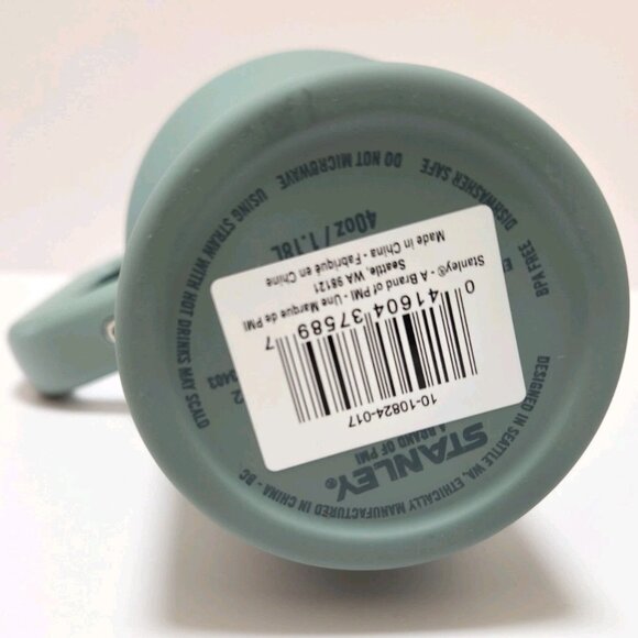 Stanley The Quencher H2.0 FlowState Tumbler 40 oz Shale New Open Box - Picture 5 of 13